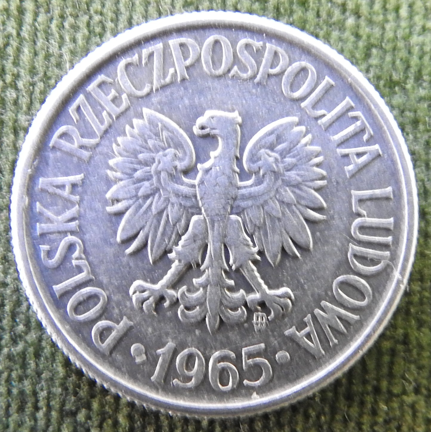 Poland 1965 50 Groszy Coin - Circulated