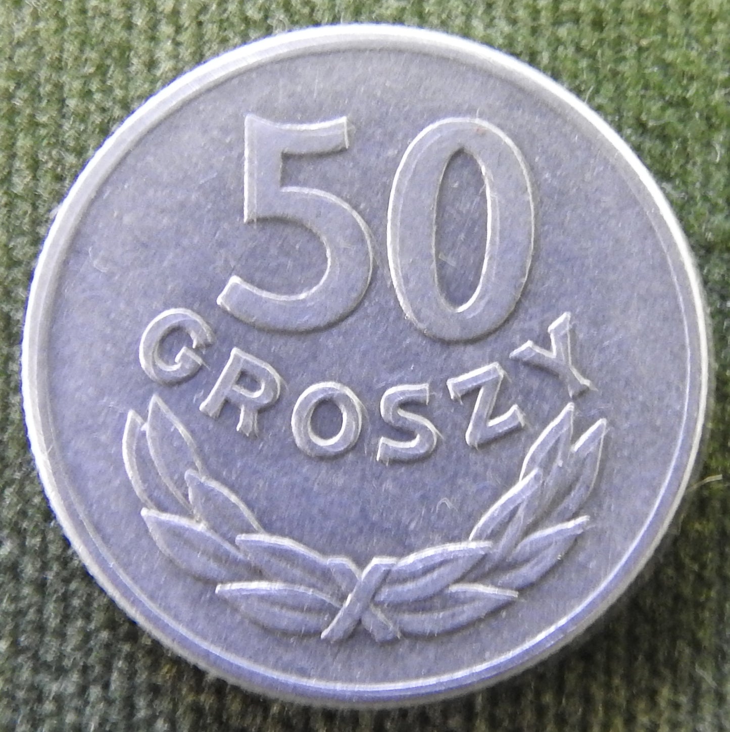 Poland 1965 50 Groszy Coin - Circulated