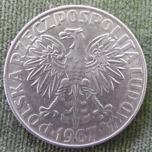 Poland 1967 10 Zlotys Birth of Marie Sklodowska Curie Coin - Circulated