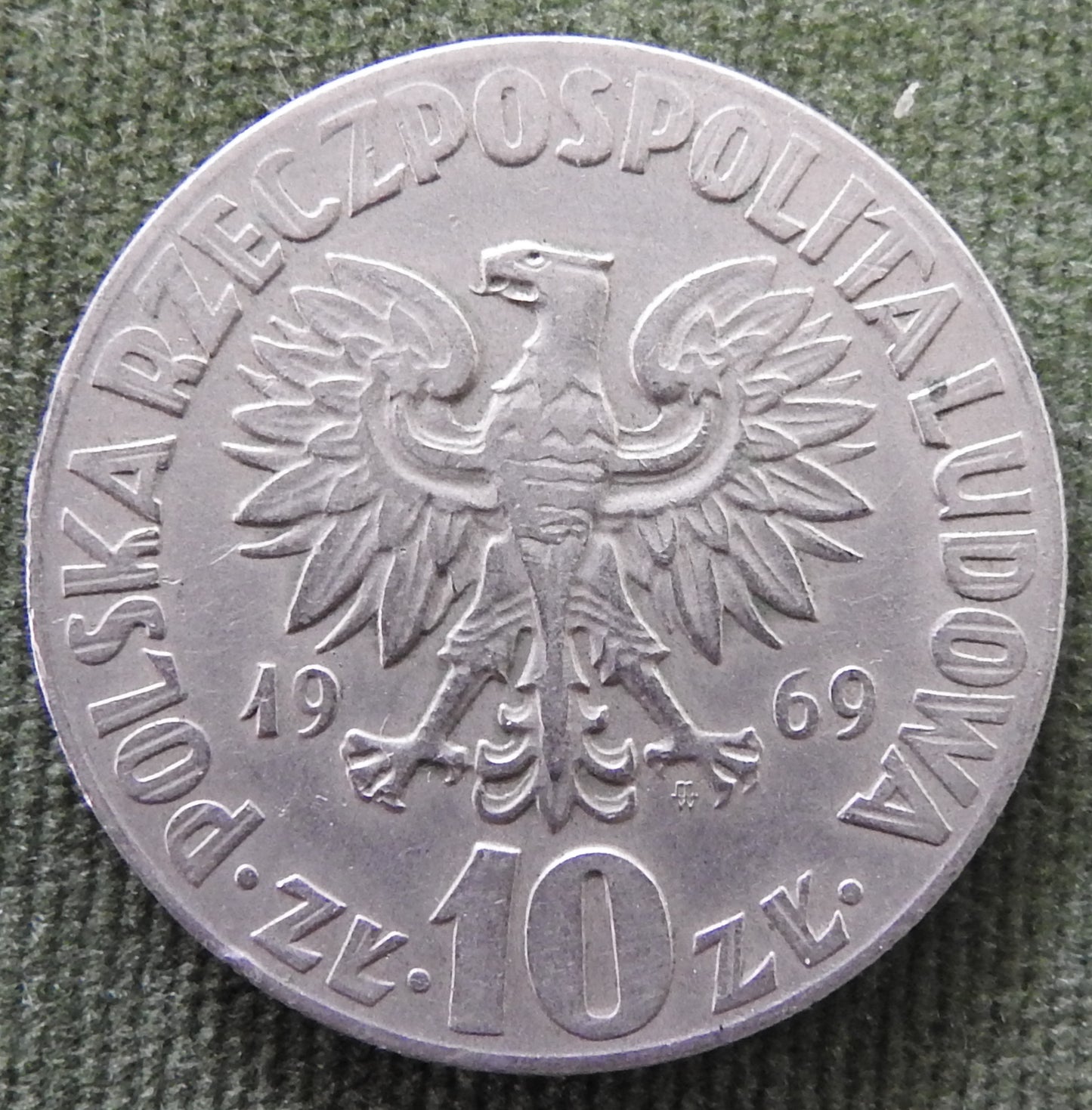 Poland 1969 10 Zlotys Mikołaj Kopernik Coin - Circulated