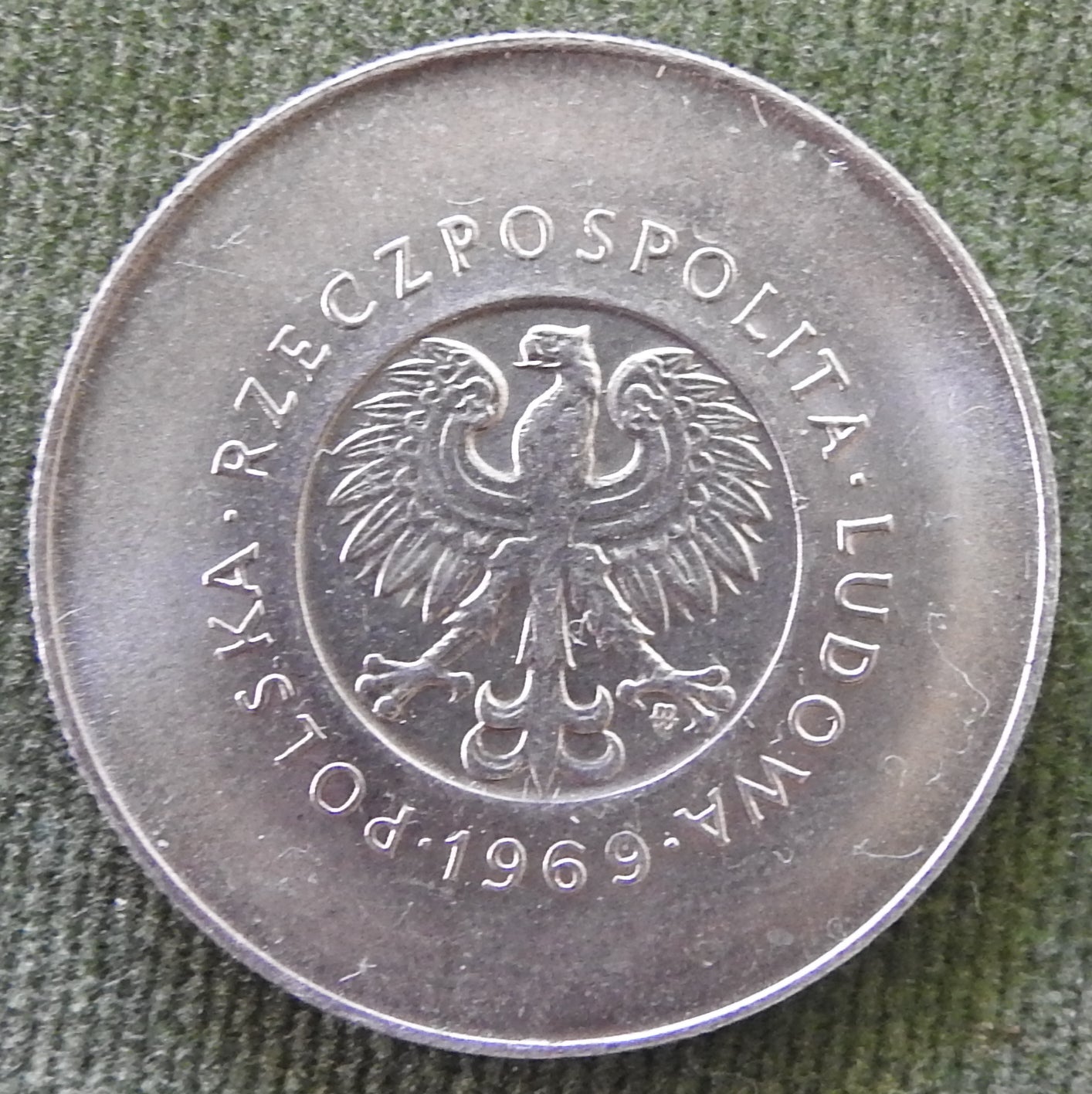 Poland 1969 10 Zlotys 25 Years of People's Republic of Poland Coin - Circulated