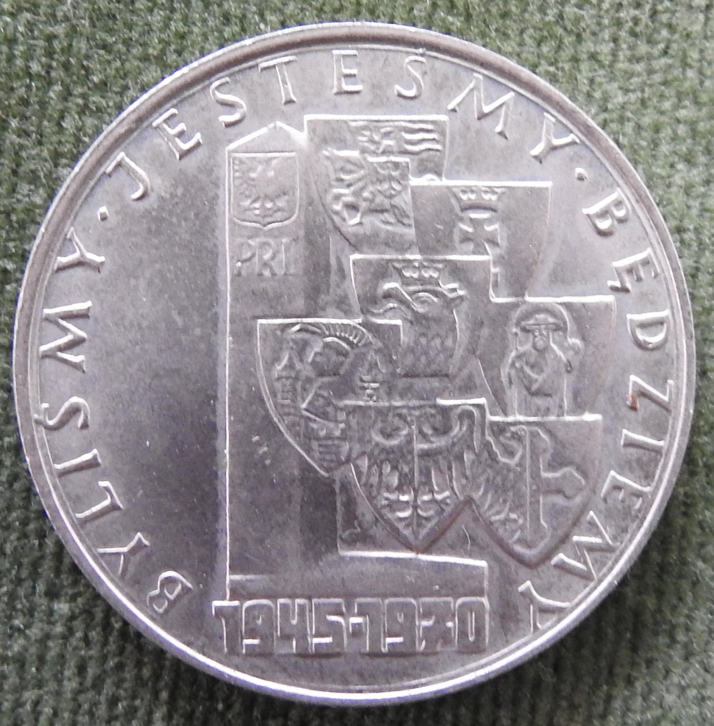 Poland 1970 10 Zlotys 25th Anniversary of Provincial Annexations Coin - Circulated