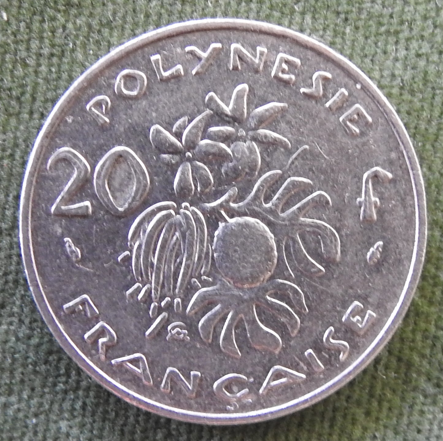 French Polynesie 1979 20 Franc Coin