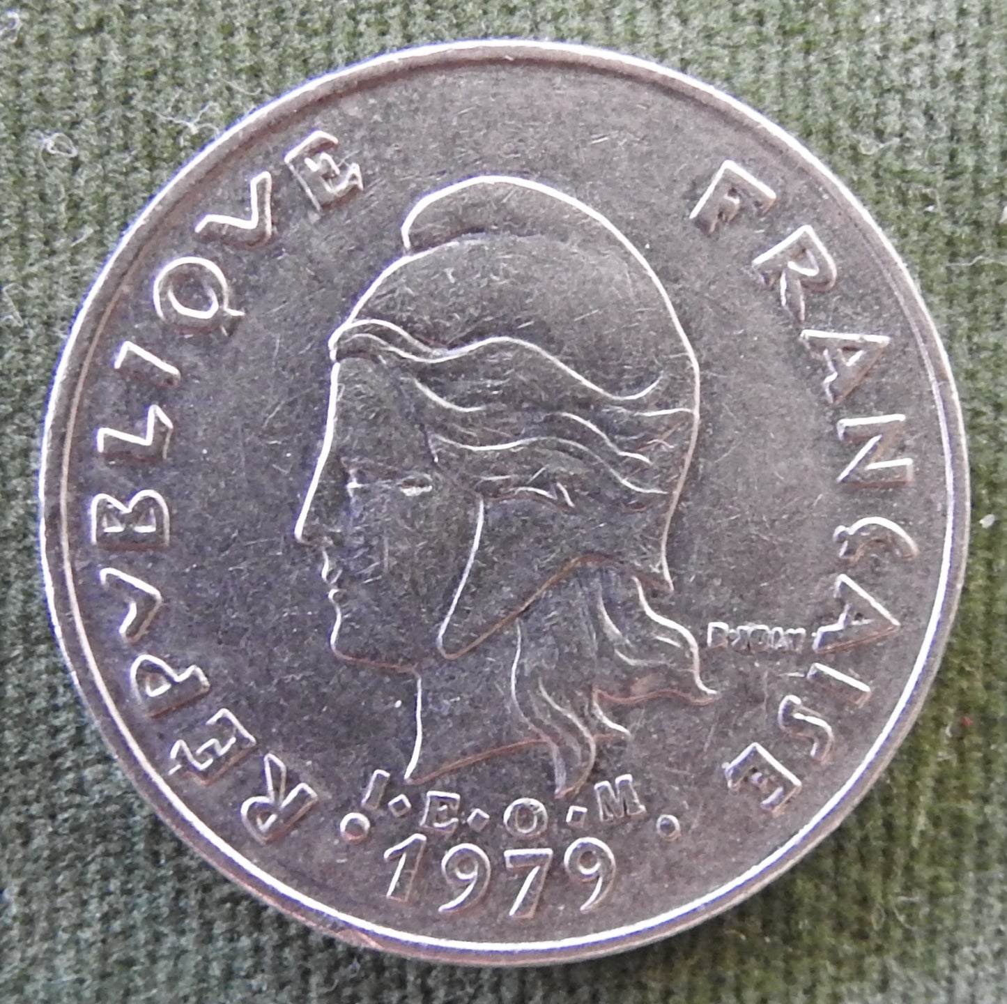 French Polynesie 1979 20 Franc Coin