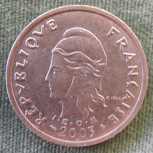 French Polynesie 2003 100 Franc Coin