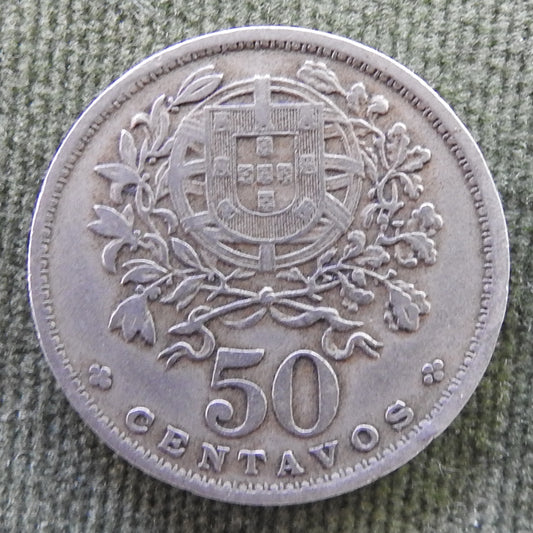 Portugal 1955 50 Centavos Allegory of Republic Coin