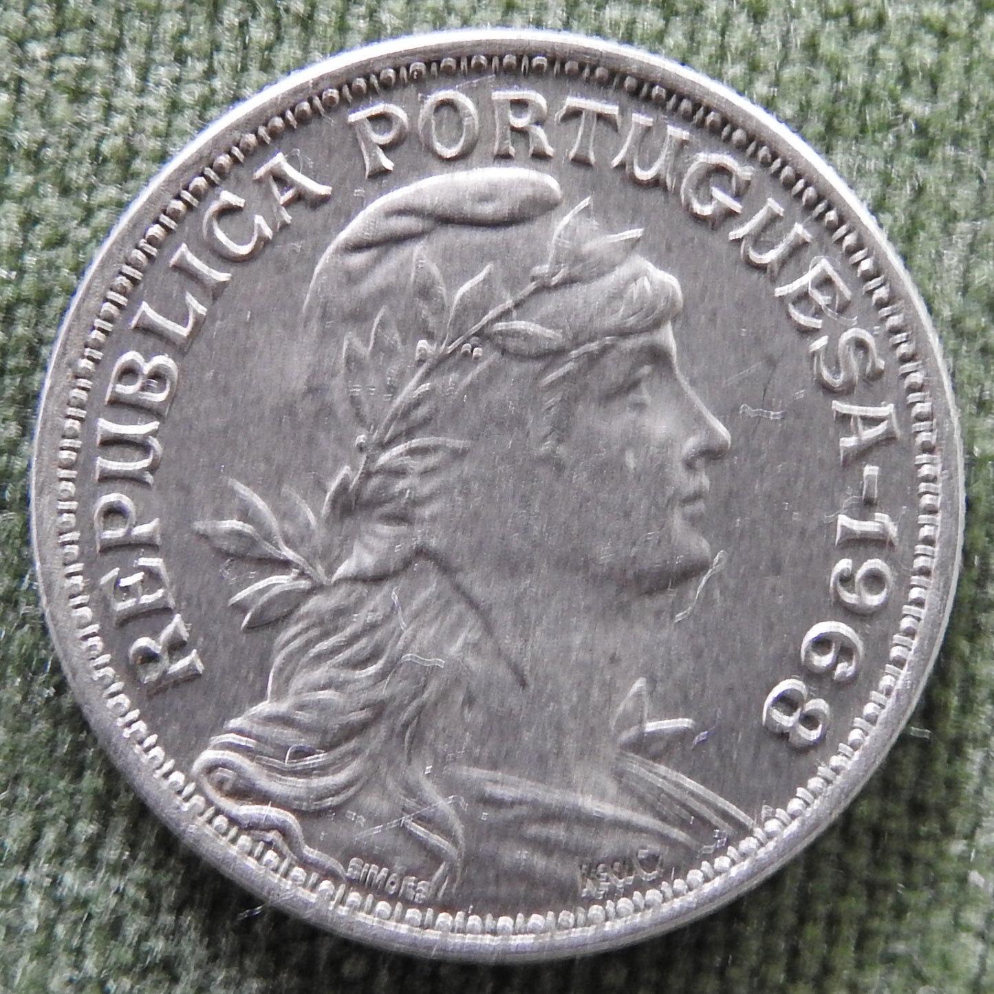 Portugal 1968 50 Centavos Coin