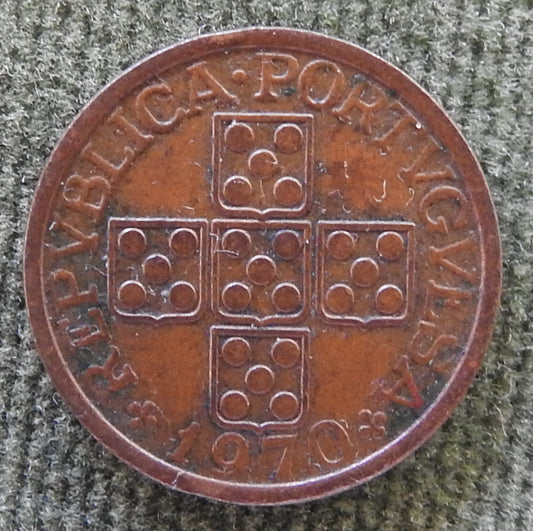 Portugal 1970 20 Centavos Coin