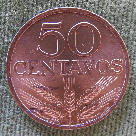 Portugal 1978 50 Centavos Coin