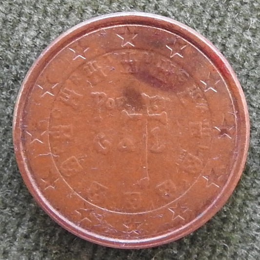 Portugal 2012 1 Euro Cent Coin - Circulated