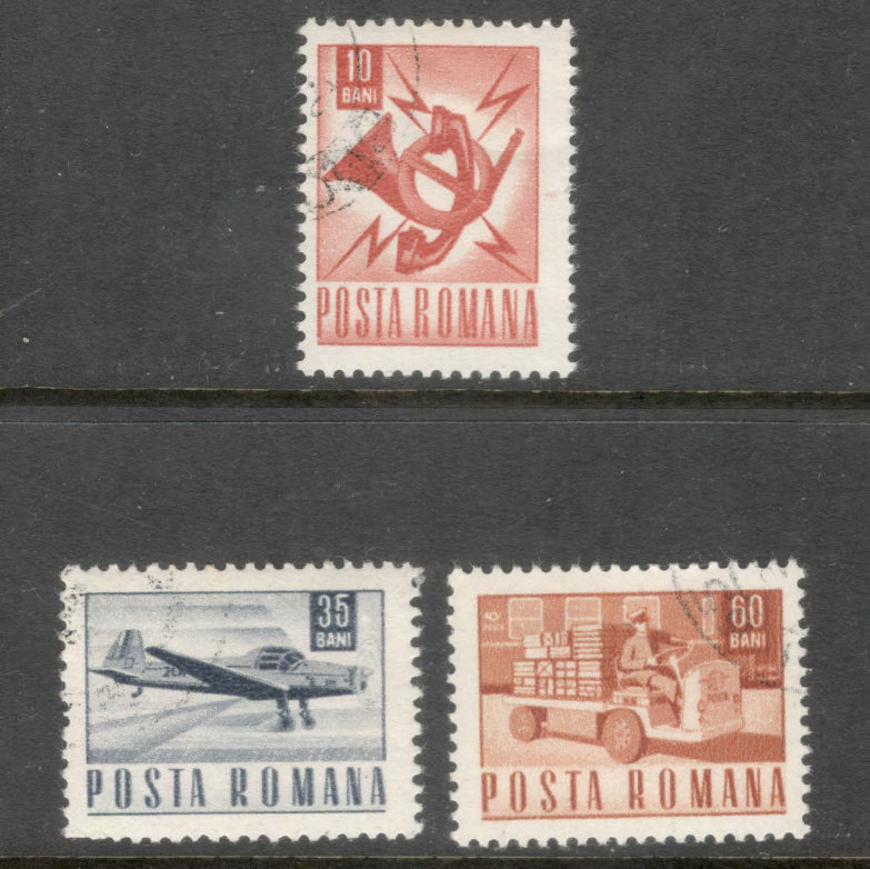 Romania 1967 Transport & Communication Stamp Group