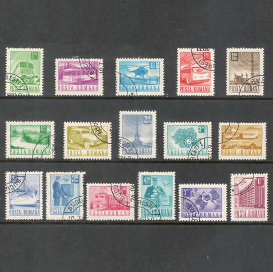 Romania 1971 Transport & Communication Stamp Group