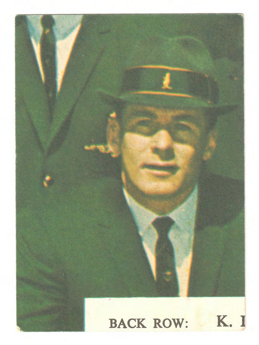 Scanlens 1968 A Grade NRL Football Card #30 - Ron Coote - South Sydney