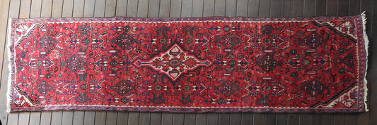 Vintage Hamadan Runner - Hand Knotted