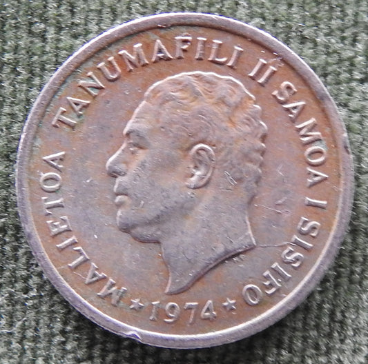 Samoa 1974 5 Sene Coin - Circulated