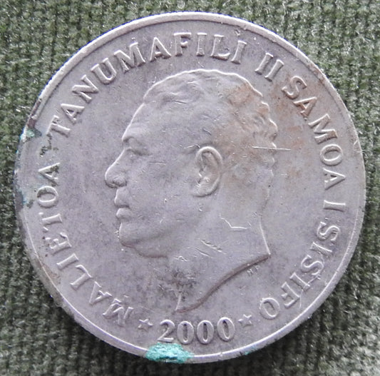Samoa 2000 10 Sene Coin