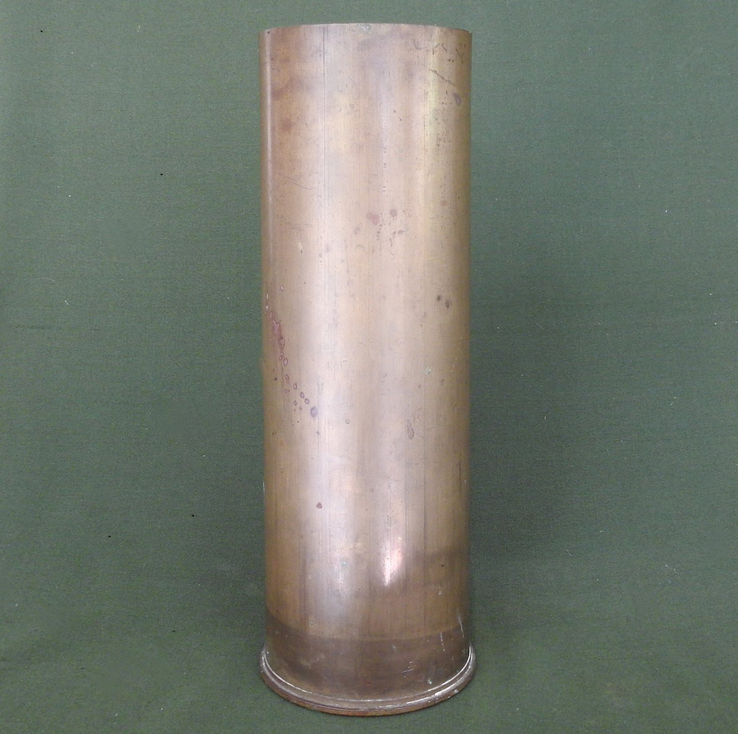 British WW2 1940 25PR Mk II Brass Shell Case Vase
