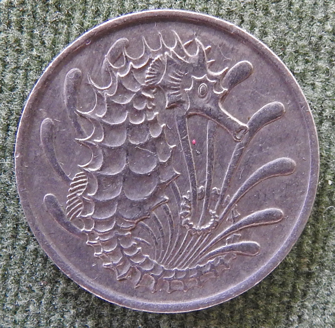 Singapore 1971 10 Cent Coin