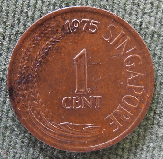 Singapore 1975 1 Cent Coin