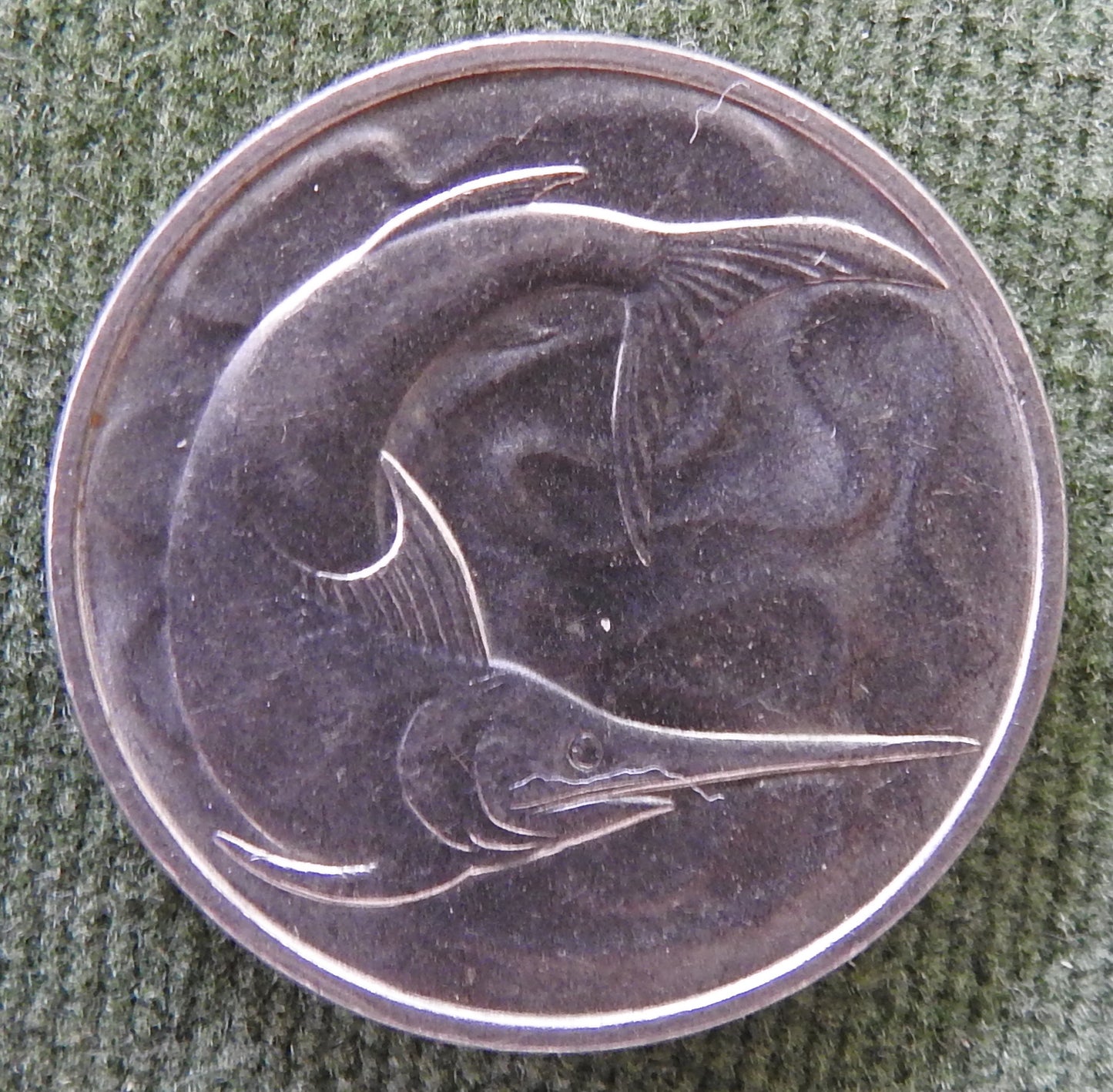 Singapore 1976 20 Cent Coin