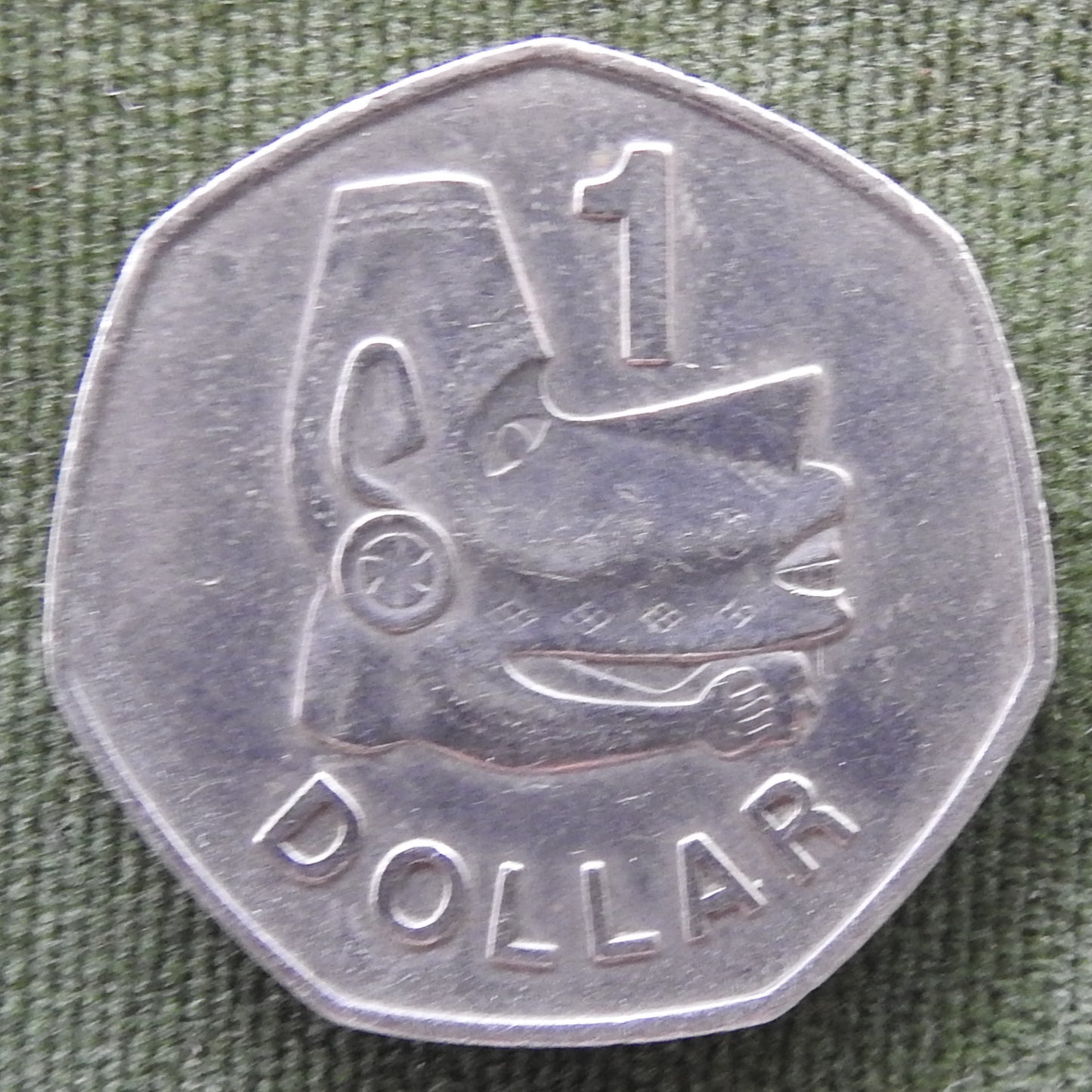 Solomon Islands 1977 1 Dollar QEII Coin