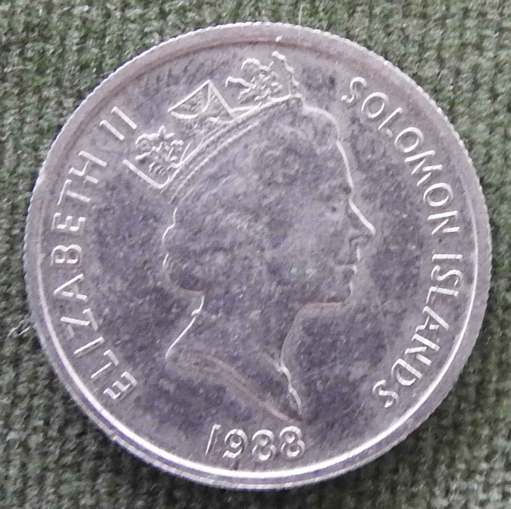 Solomon Islands 1988 5 Cent QEII Coin