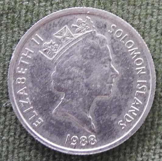 Solomon Islands 1988 5 Cent QEII Coin