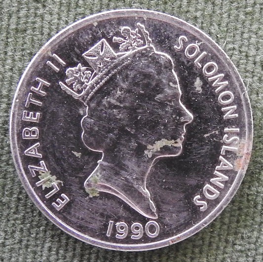 Solomon Islands 1990 10 Cent QEII Coin
