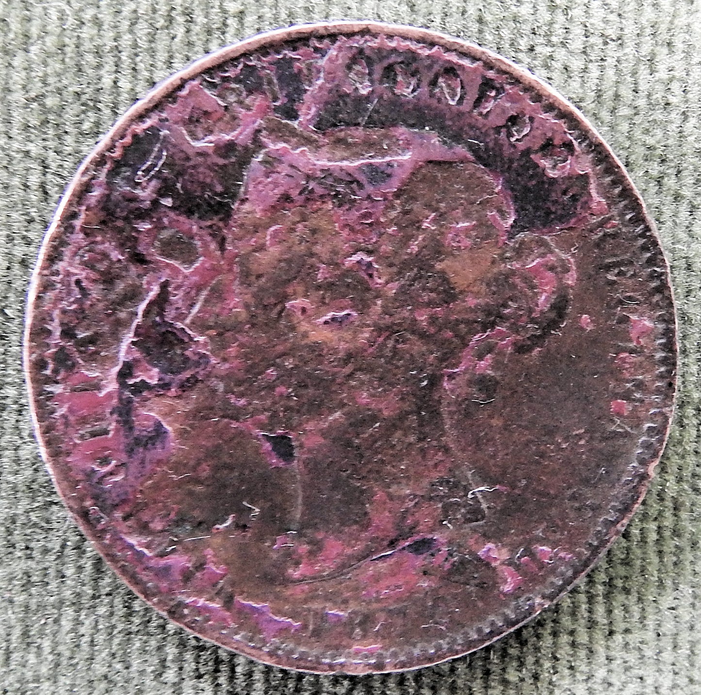 States Of Jersey 1870 1/13 One Thirteenth Of A Shilling Coin