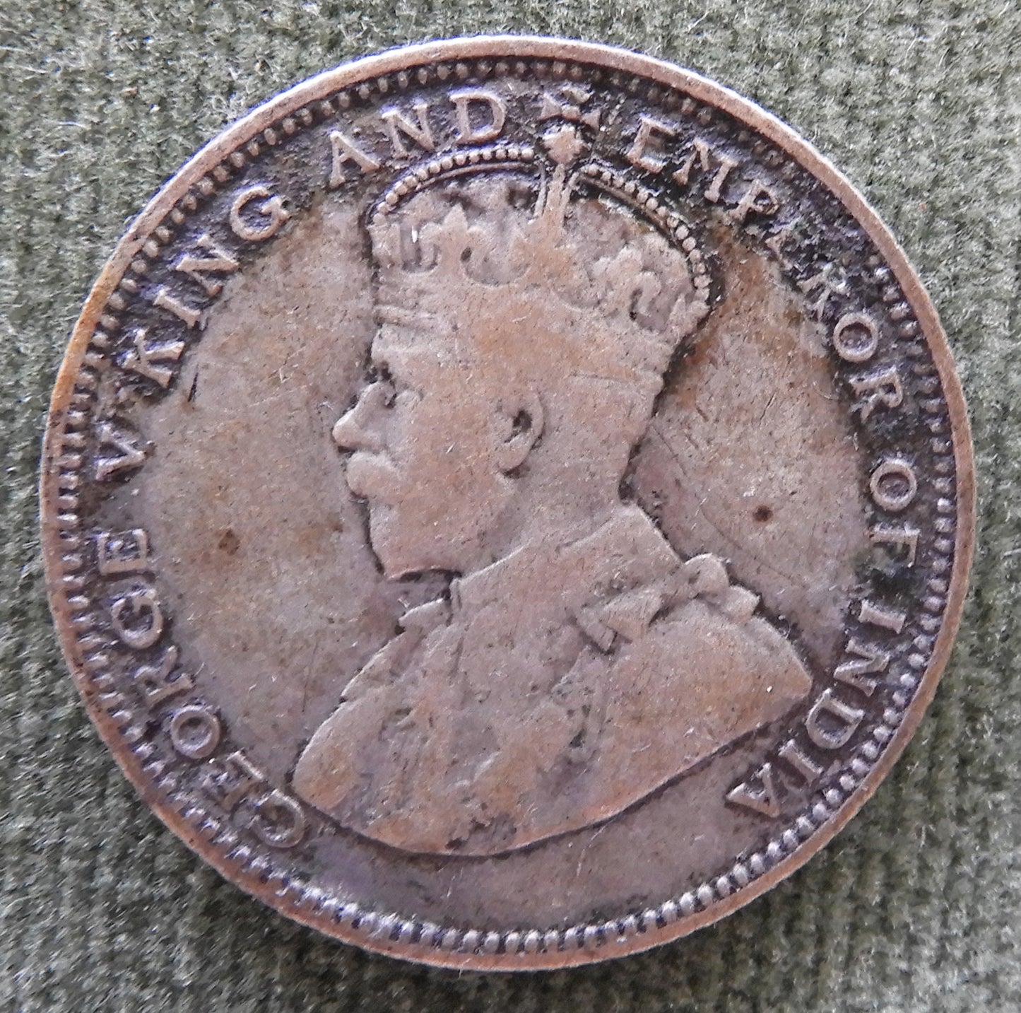 Straits Settlements 1926 Twenty Cent King George V Coin