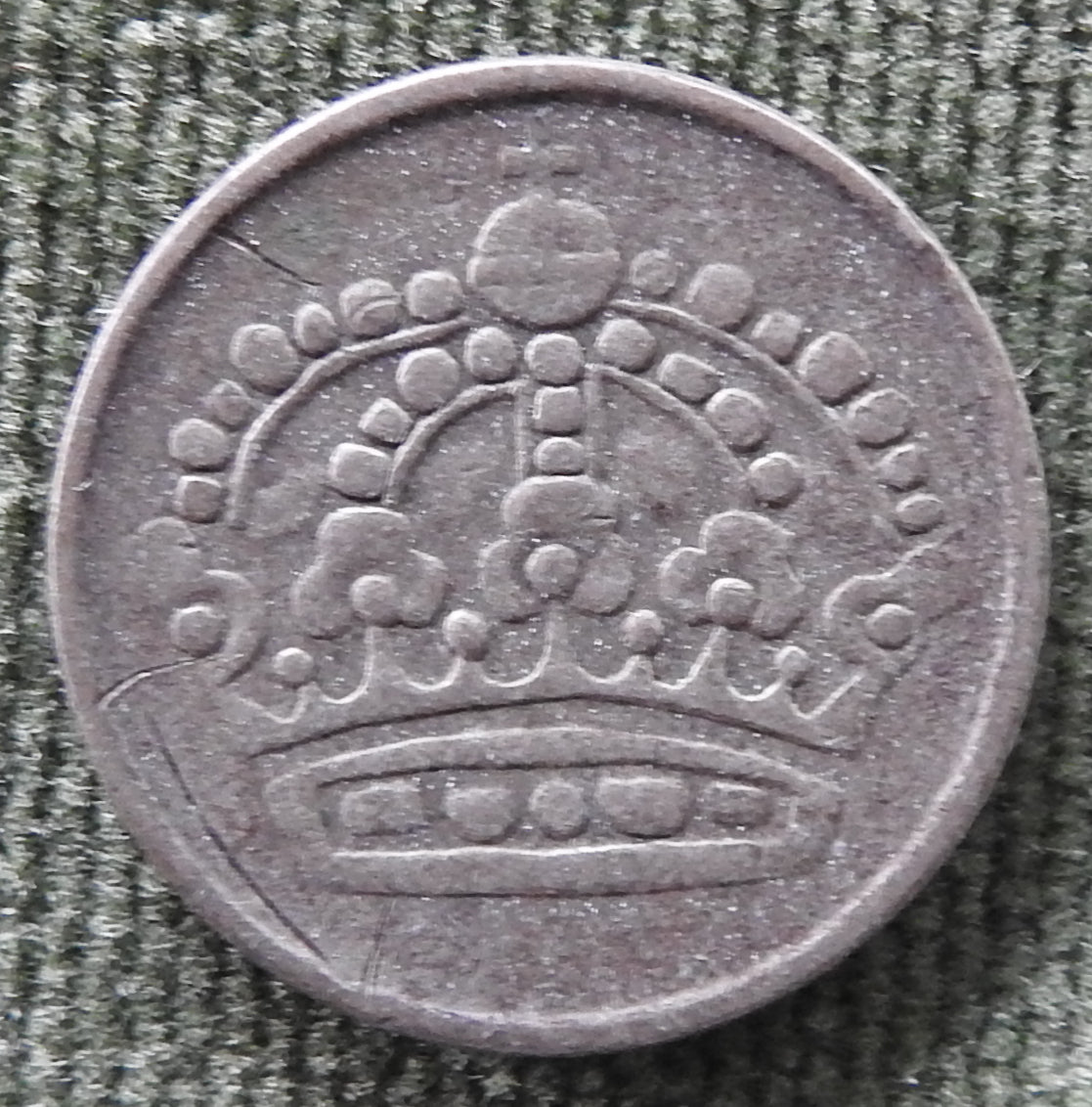 Sweden 1957 25 Ore Silver Coin