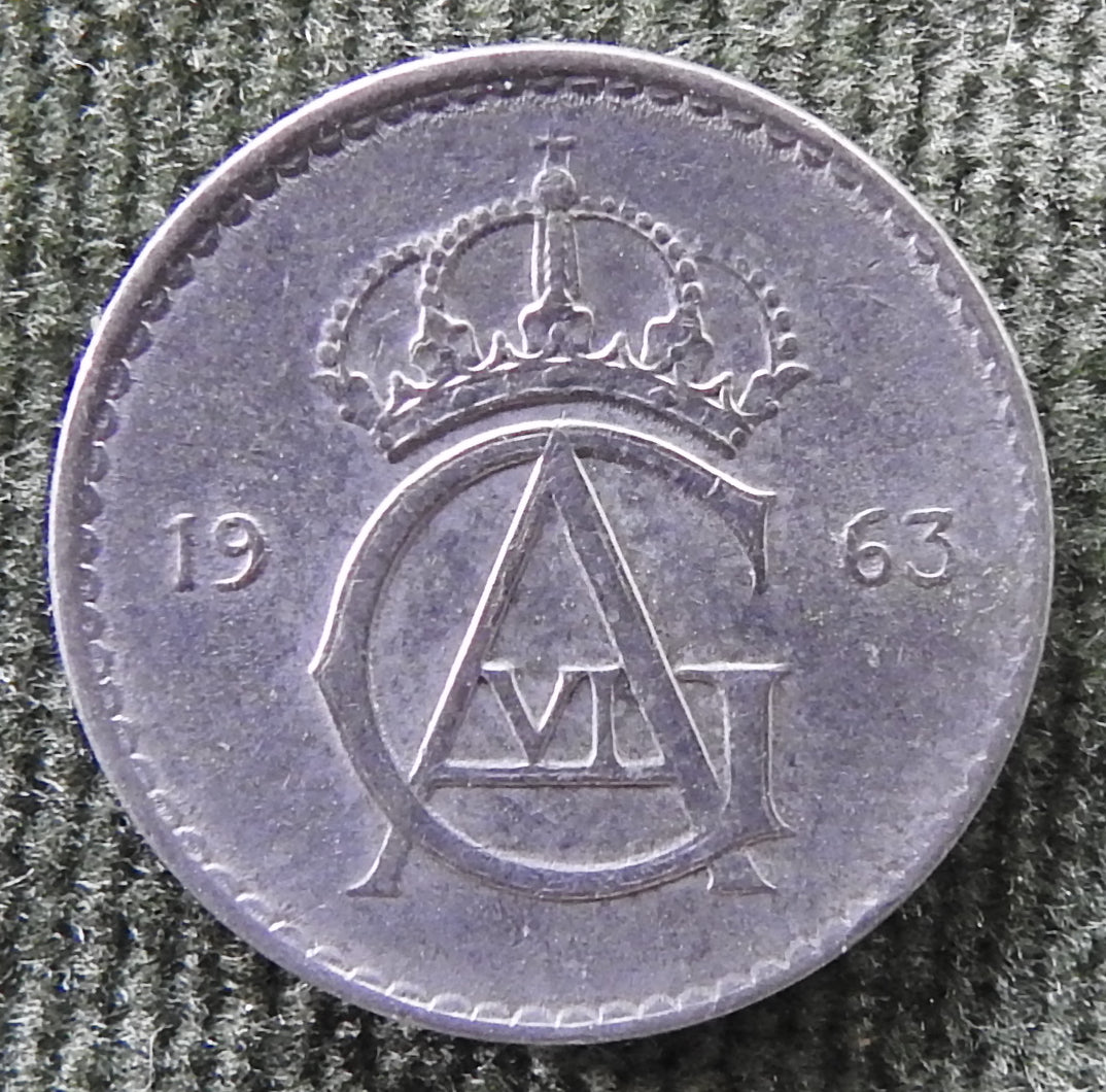 Sweden 1963 10 Ore Coin