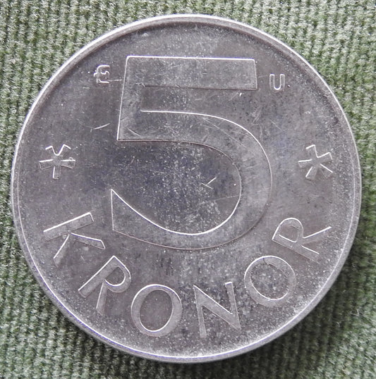 Sweden 1984 5 Kroner Coin