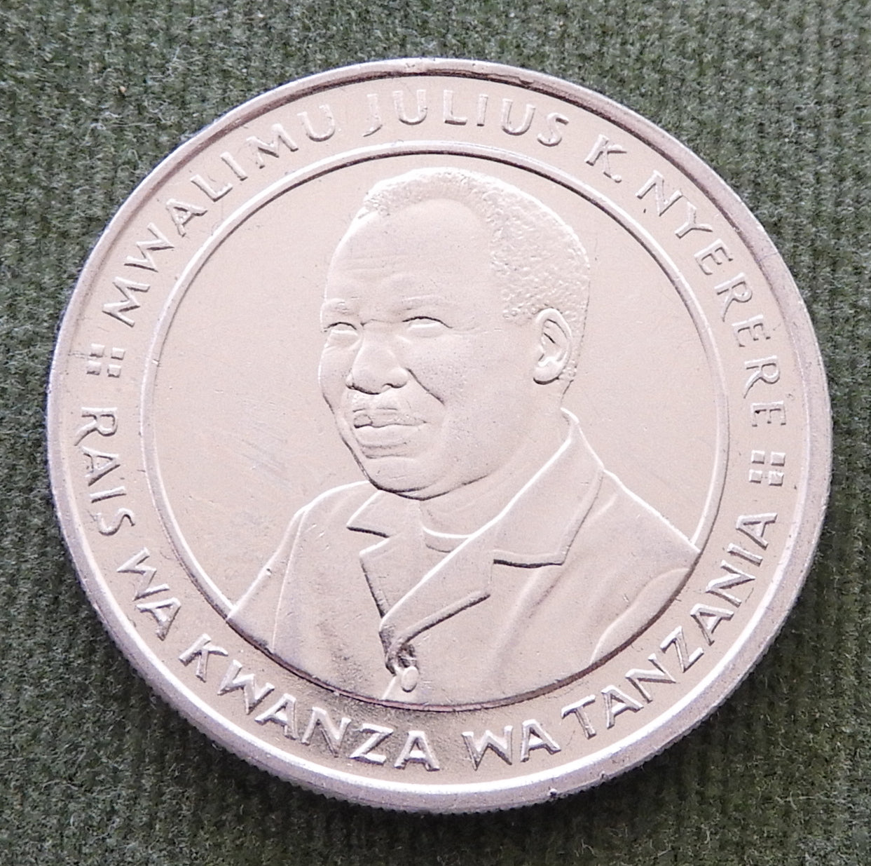Tanzania 1993 10 Shilingi President J. K. Nyerere Coin