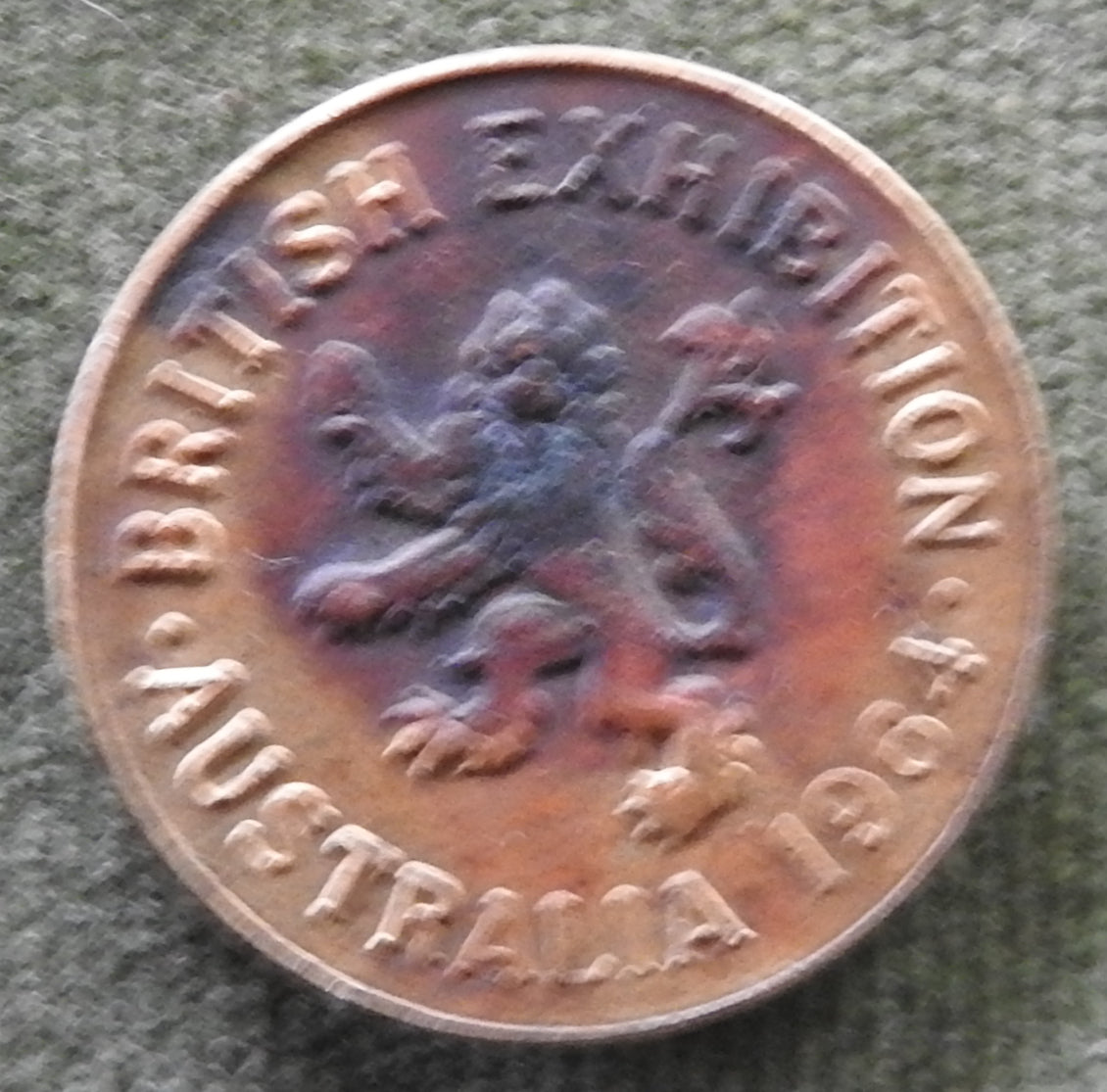 1964 Taylor & Challen Minting Machinery Australia British Exhibition Token