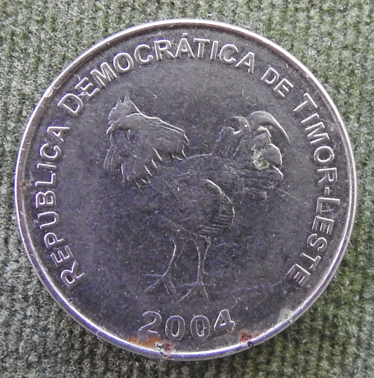 Timor-Leste 2004 10 Centavos Coin