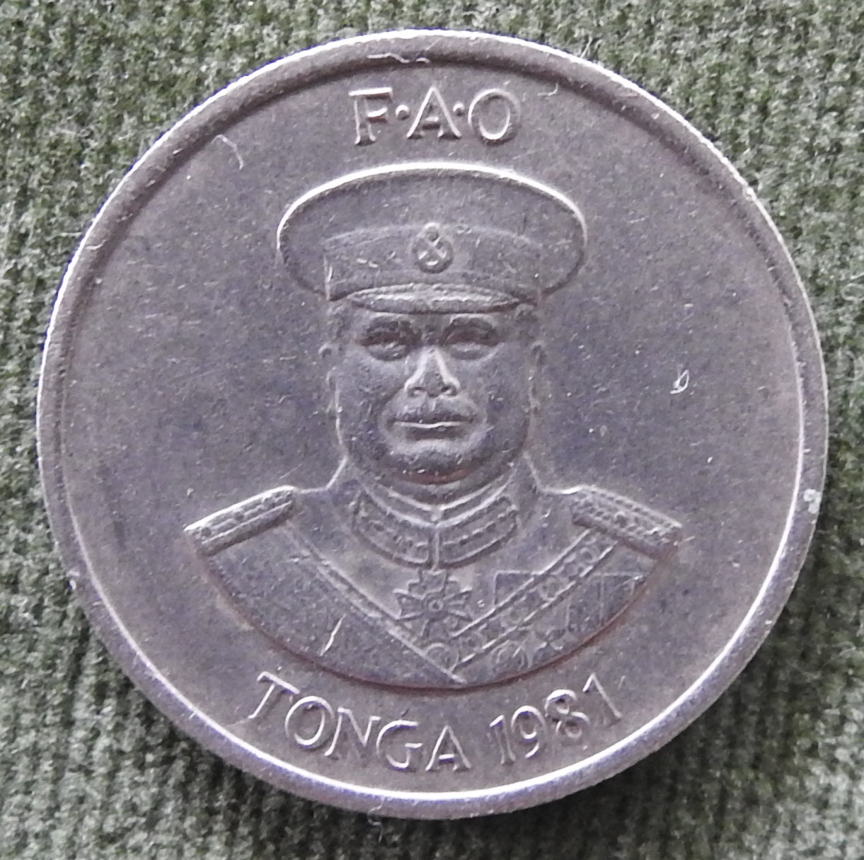 Tonga 1981 10 Seniti World Food Day Coin