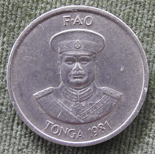 Tonga 1981 10 Seniti World Food Day Coin
