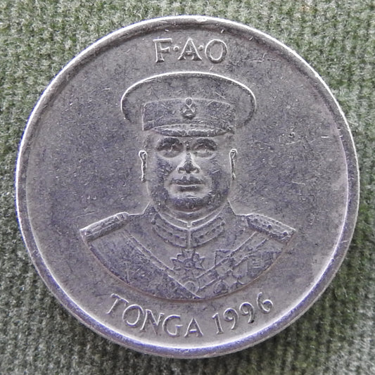 Tonga 1996 10 Seniti World Food Day Coin
