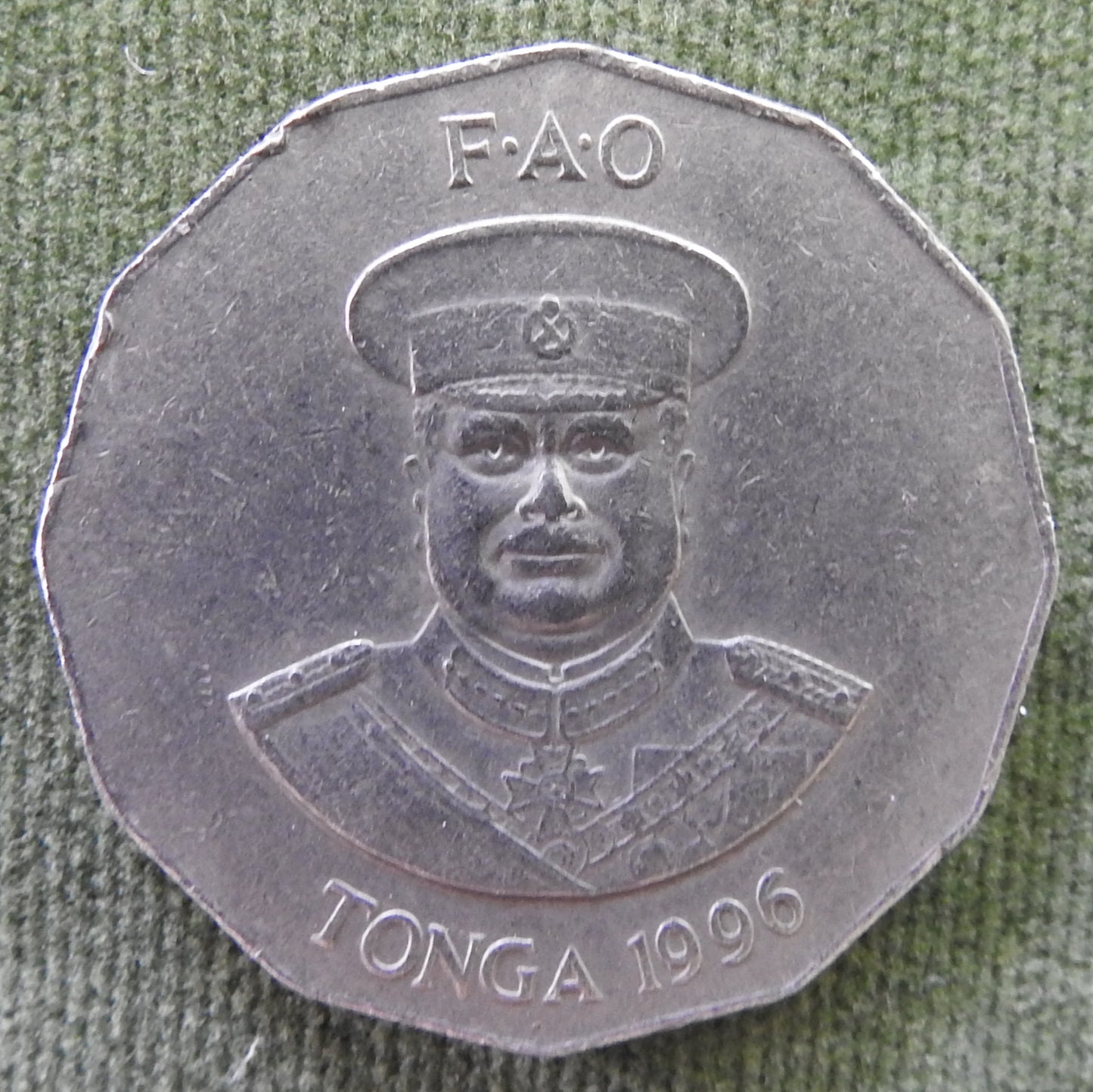 Tonga 1996 50 Seniti World Food Day Coin