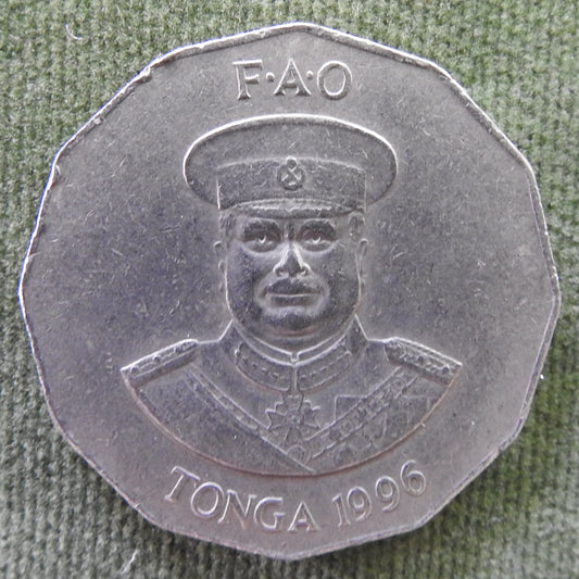 Tonga 1996 50 Seniti World Food Day Coin