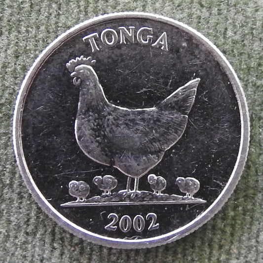 Tonga 2002 5 Seniti World Food Day Coin