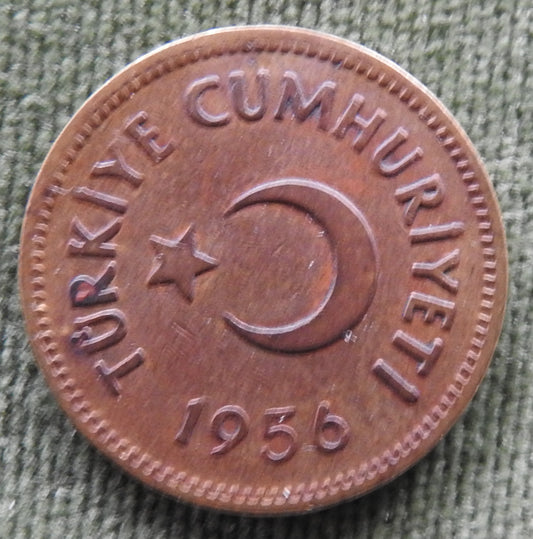 Turkey 1956 25 Kurus Coin