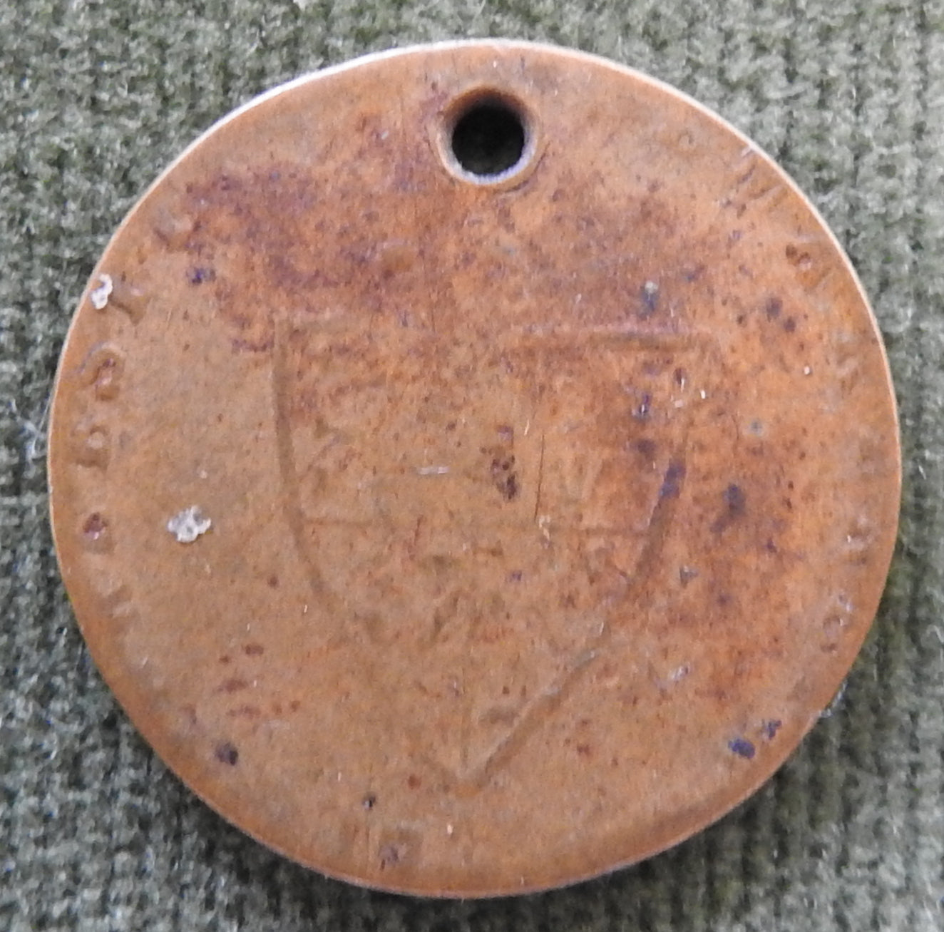 GB British UK English 1788 ?? King George III Half Guinea Spade Gaming Token Jeton