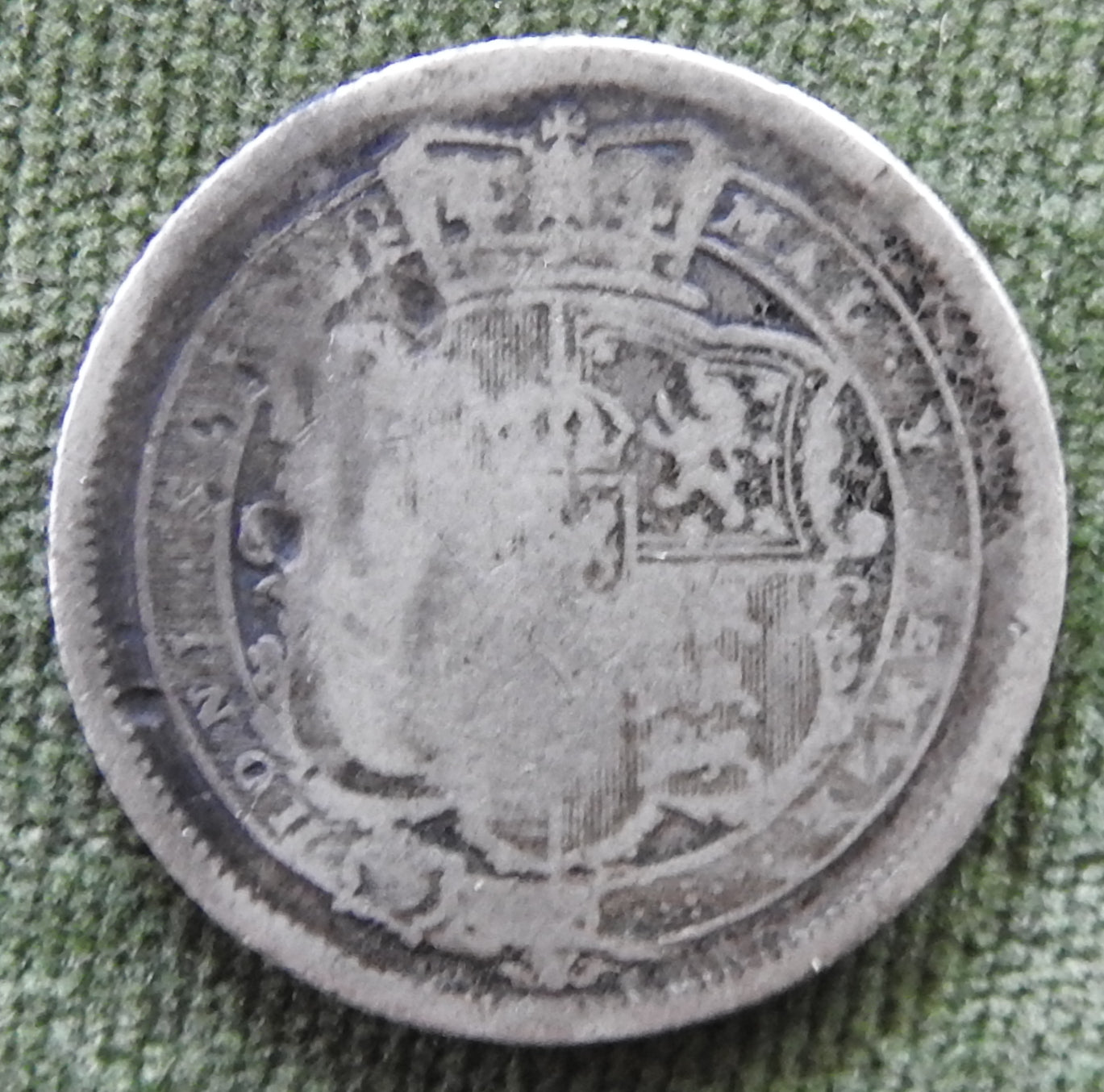 GB British UK English 1820 1 One Shilling King George III Coin