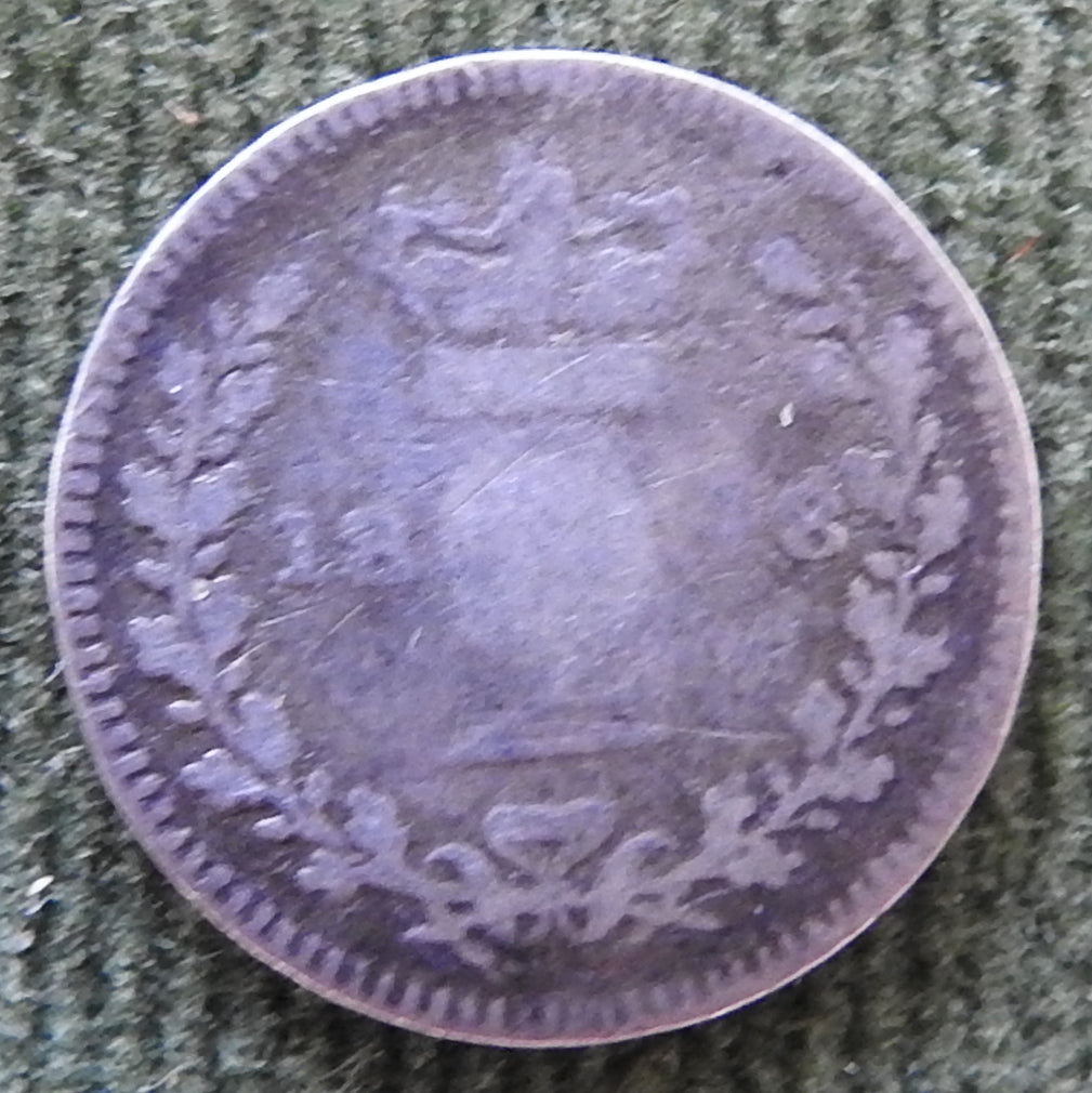 GB British UK English 1848 2 Pence Maudy QV Coin