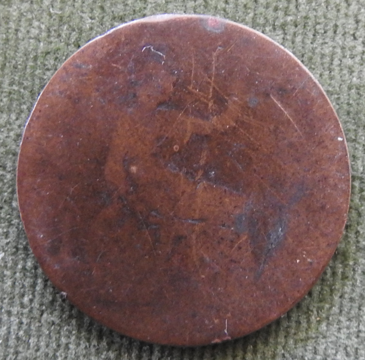 GB British UK English 1860-1894 Half Penny Queen Victoria Coin