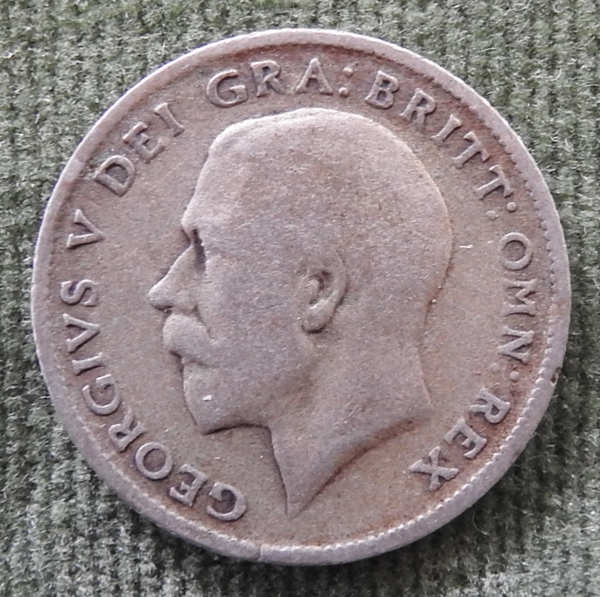 GB British UK English 1921 6p Sixpence KGV Coin