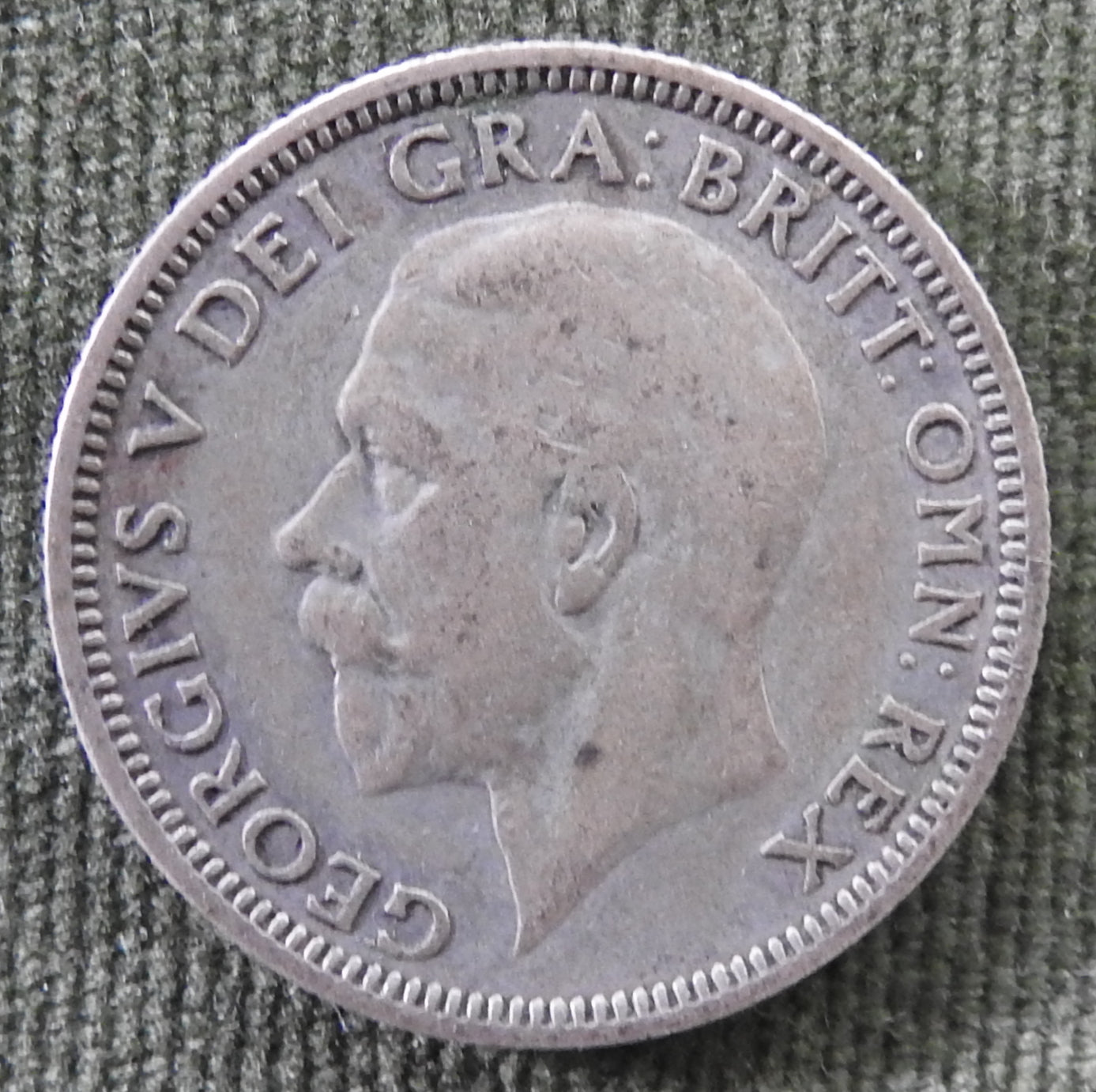 GB British UK English 1931 Shilling King George V Coin