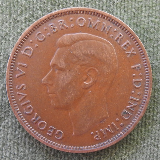 GB British UK English 1940 Penny King George VI Coin